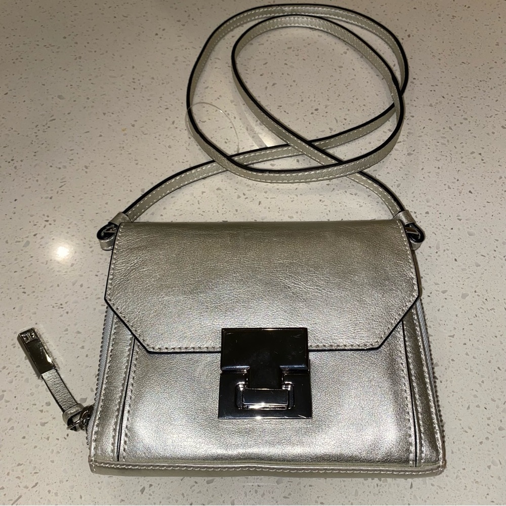 Ivanka Trump Hopewell crossbody bag (metallic champagne)